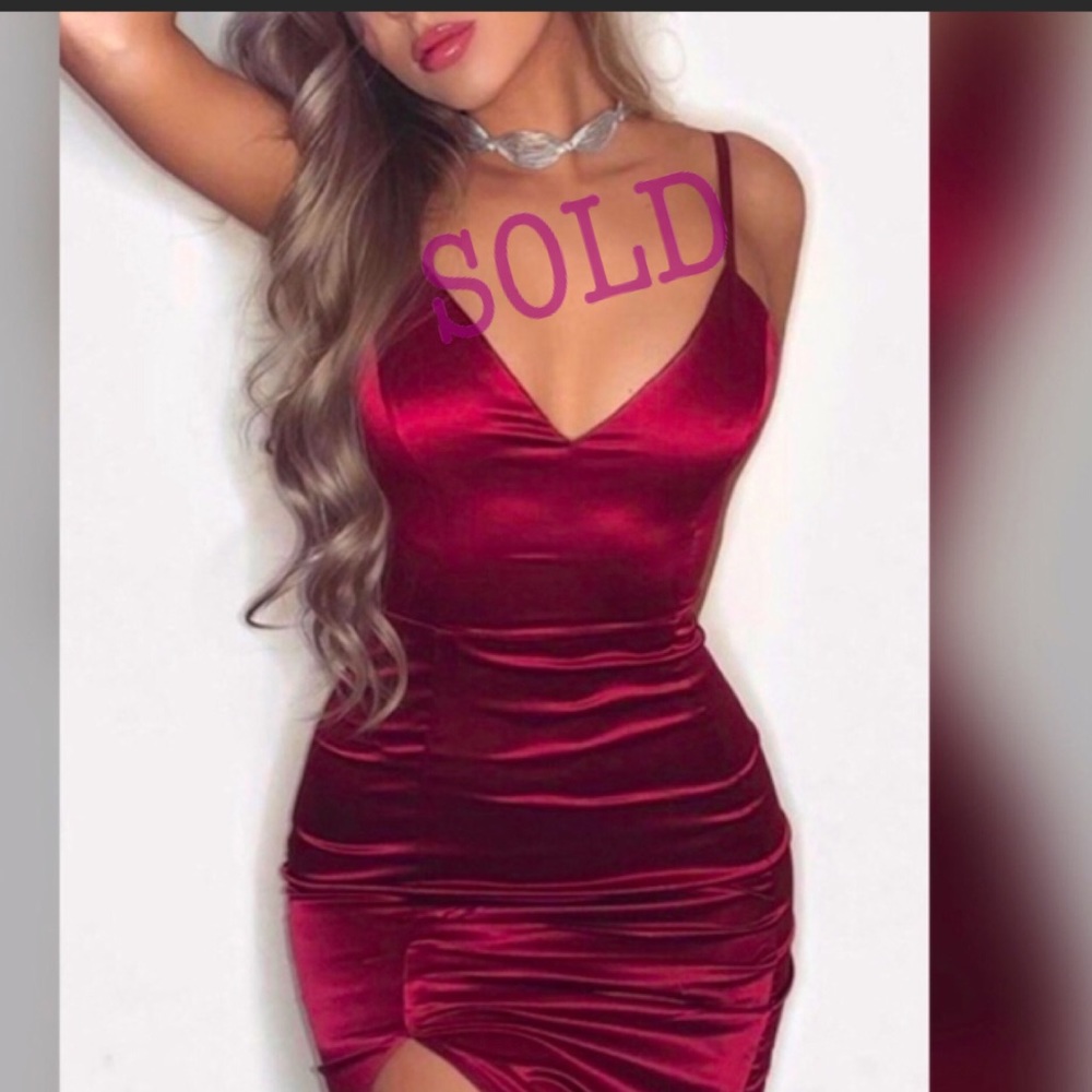 Red Gloss Dress